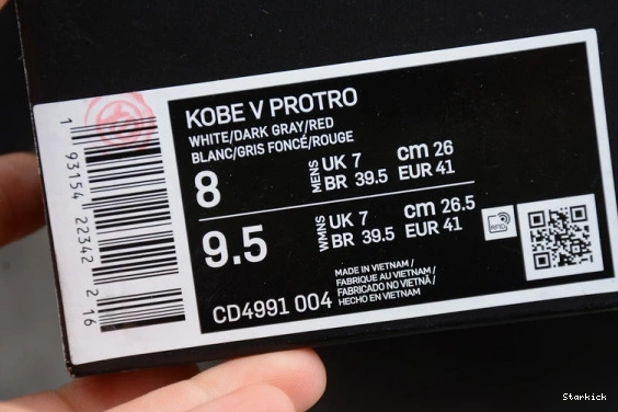 Tucker Kobe  Protro PJ 5 CD4991-004 Nike 0922